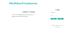 Desktop Screenshot of mobiusventures.in